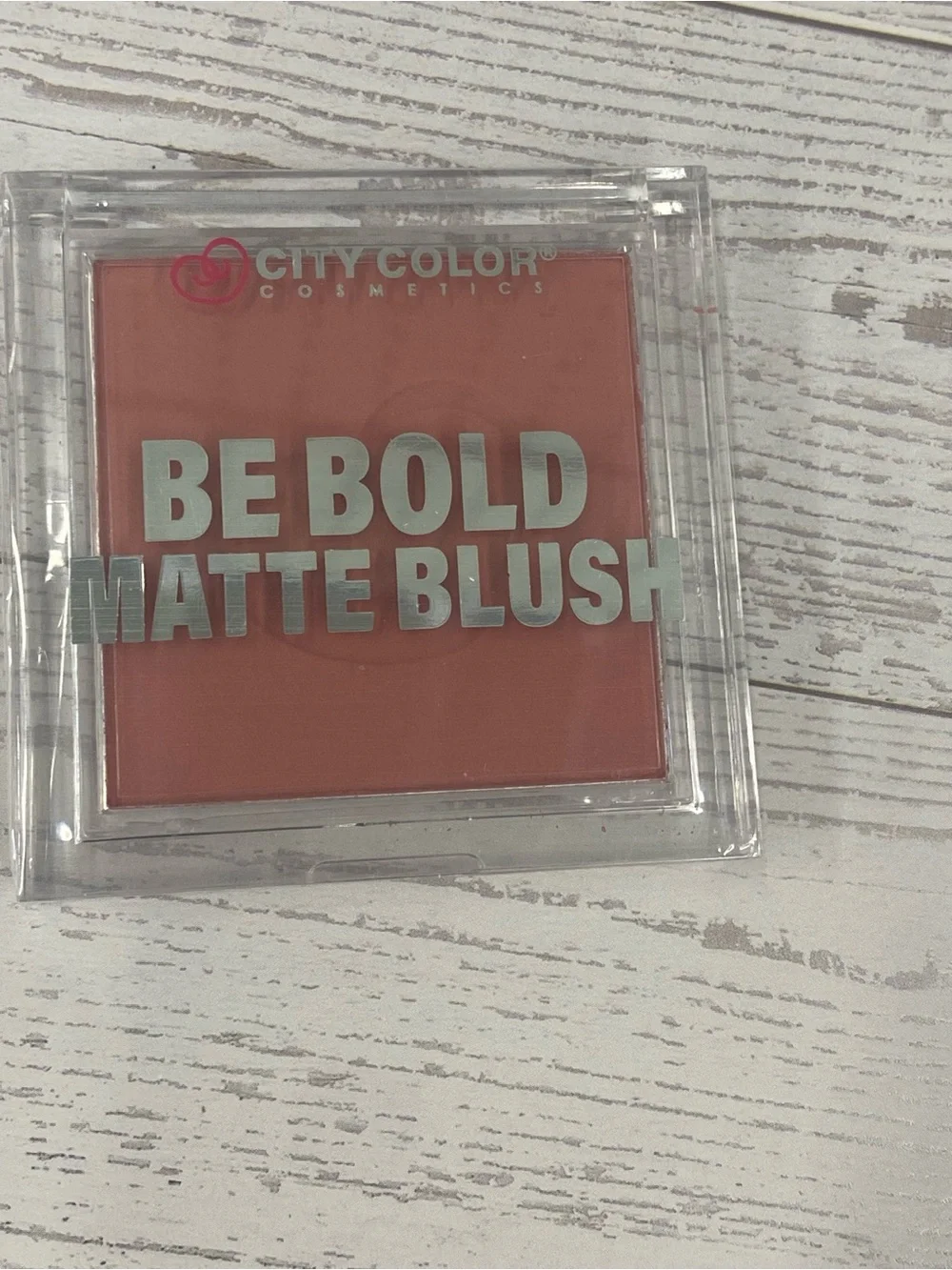 City Color Be Bold Matte Blush fluster